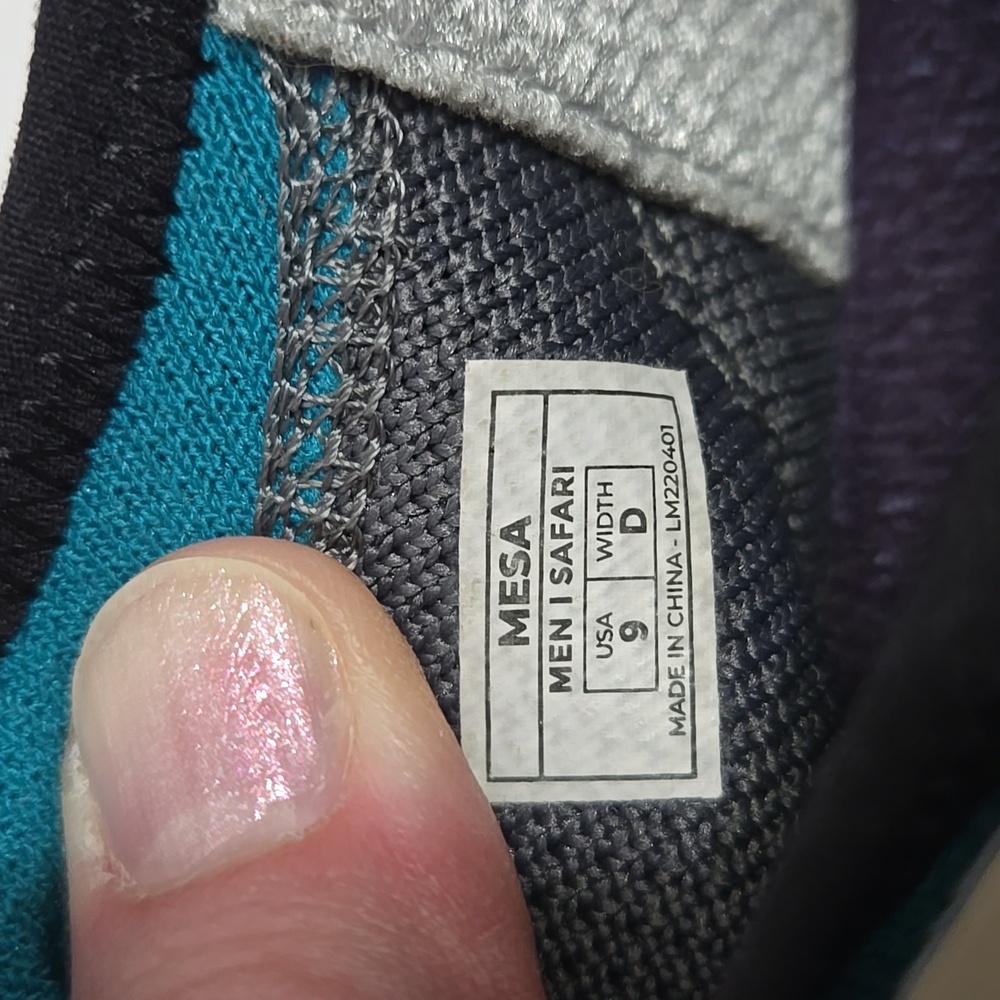 LEMS!!! Men's Safari Mesa. Sneakers. Size 9D. Never Worn! - Picture 9 of 16